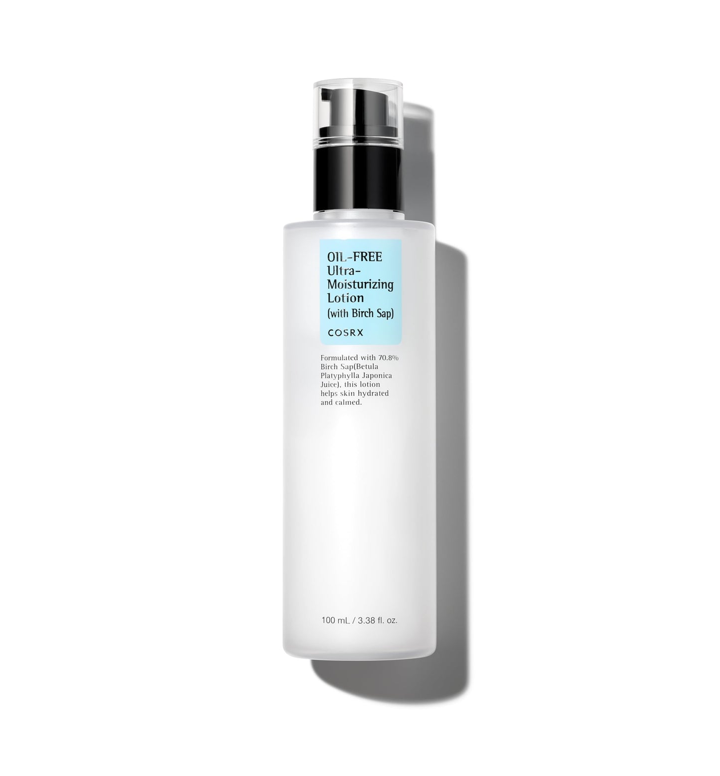 COSRX Ölfreie, ultra-feuchtigkeitsspendende Lotion mit Birkensaft | Ölfreie Feuchtigkeitscreme mit Birkensaft | Für trockene Akne-Haut Tagesgesichtspflege | Koreanische koreanische Hautpflege